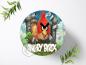 Preview: Angry Birds Tortenaufleger Ø 20cm, 0376w